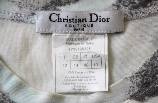 Christian Dior by John Galliano S/S 2004 "Dior Kaos" Graffiti Shirt
