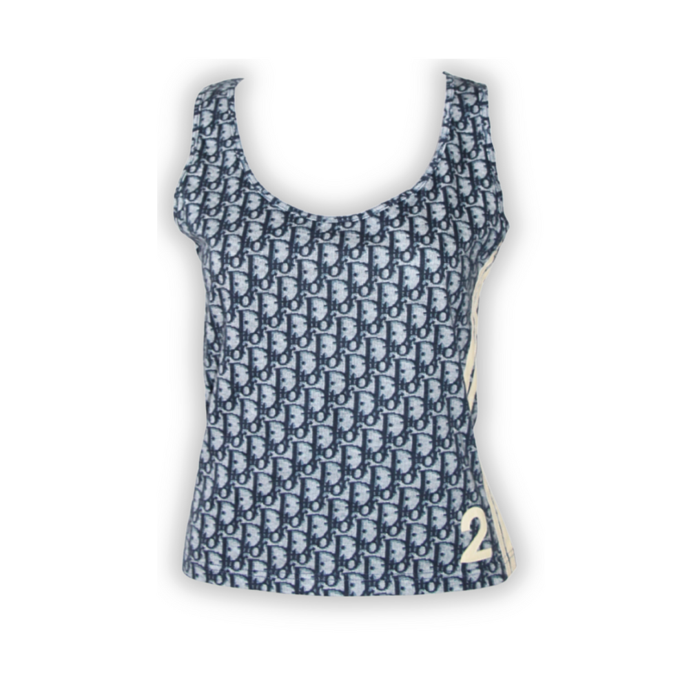 Christian Dior by John Galliano 2002 Trotter Tank Top