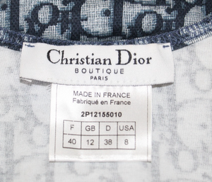 Christian Dior by John Galliano 2002 Trotter Tank Top