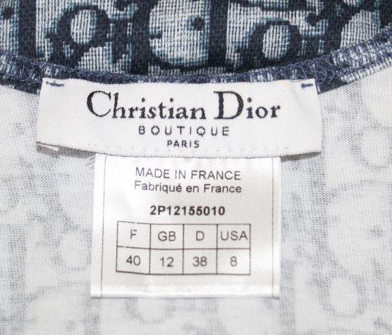 Christian Dior by John Galliano 2002 Trotter Tank Top