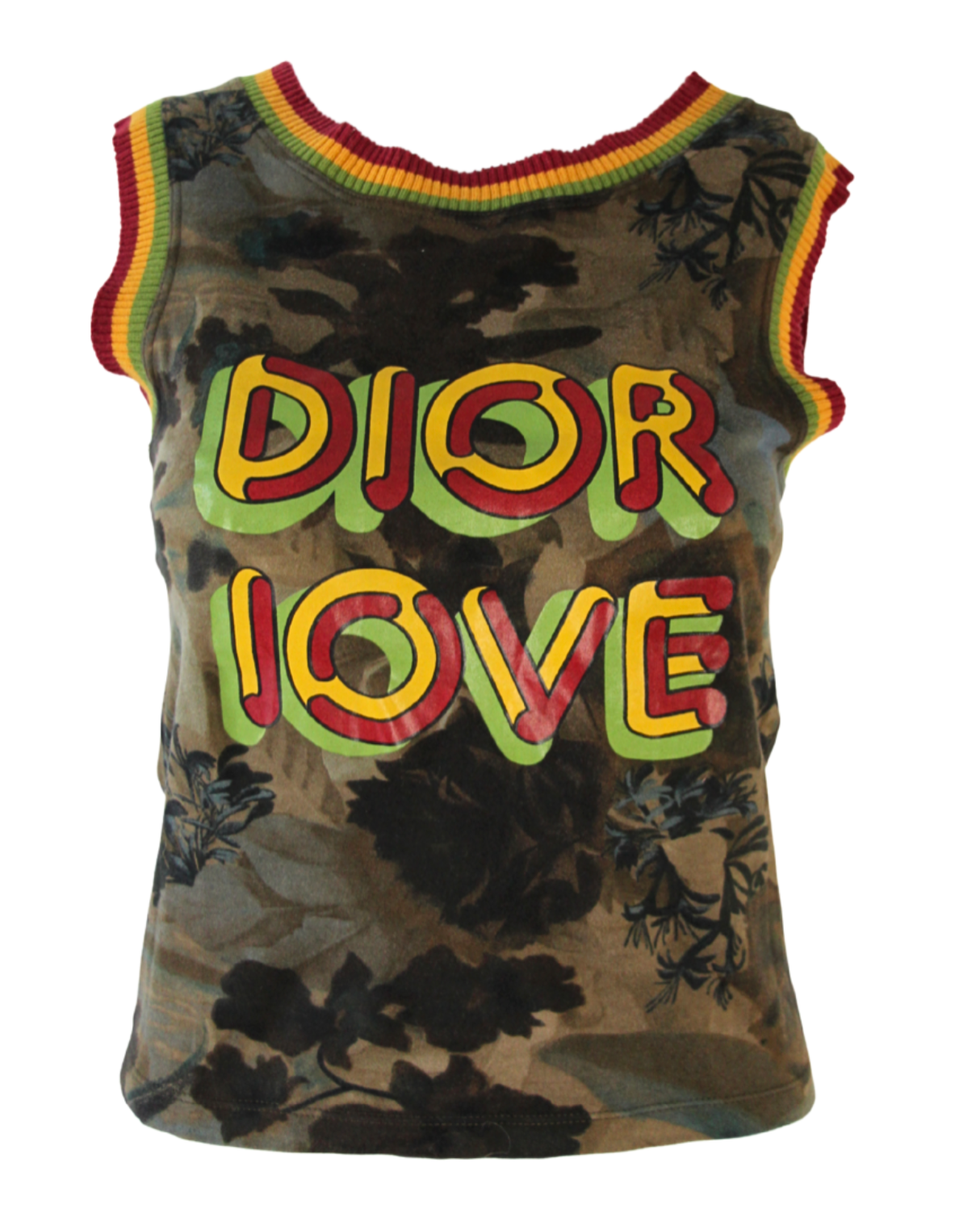 Christian Dior " Dior Love" Rasta Top