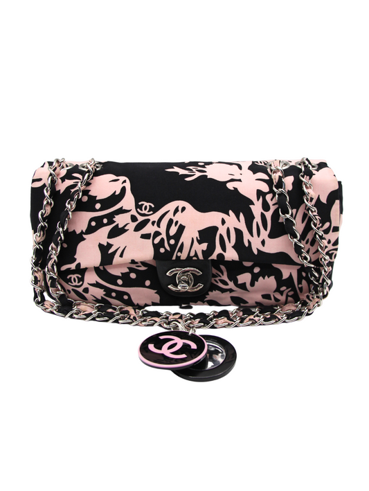 Chanel East West Flap Bag