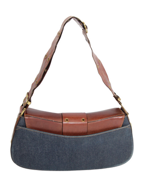 Christian Dior 2002 Leather Street Chic Columbus Bag