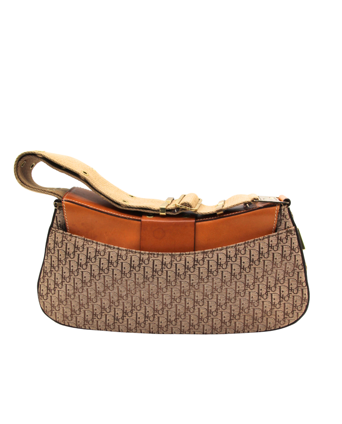 Christian Dior 2002  Leather Street Chic Columbus Bag