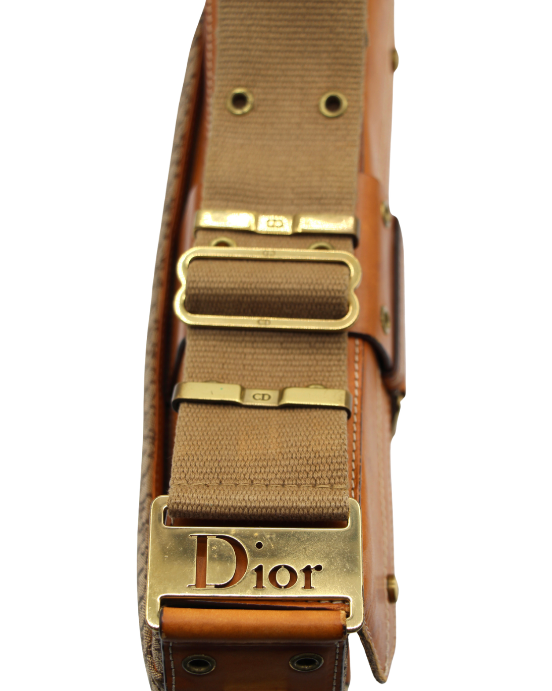 Christian Dior 2002  Leather Street Chic Columbus Bag