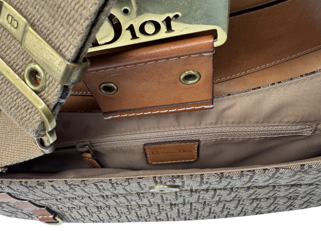 Christian Dior 2002  Leather Street Chic Columbus Bag