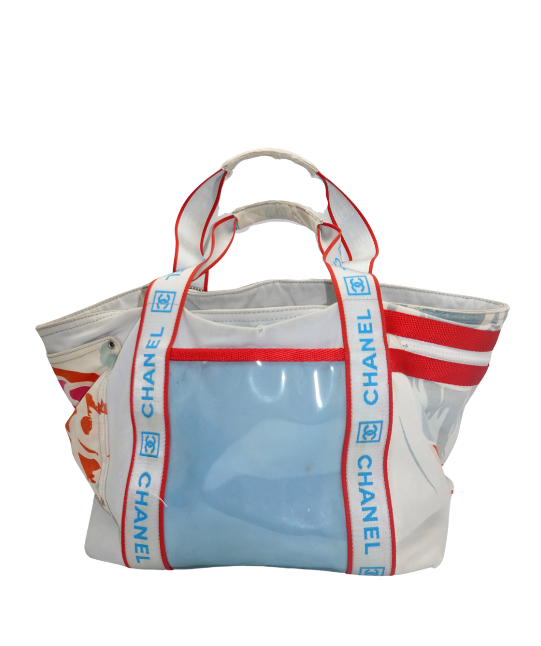 Chanel Sport Line Surf High Summer Camellia Tote Bag