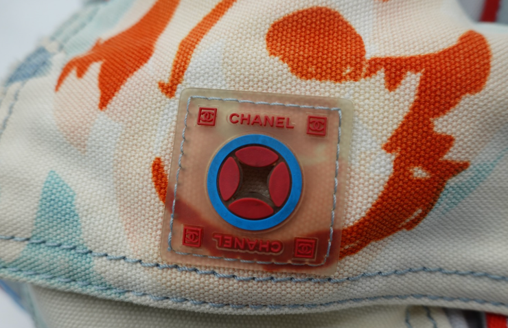 Chanel Sport Line Surf High Summer Camellia Tote Bag