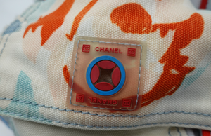 Chanel Sport Line Surf High Summer Camellia Tote Bag