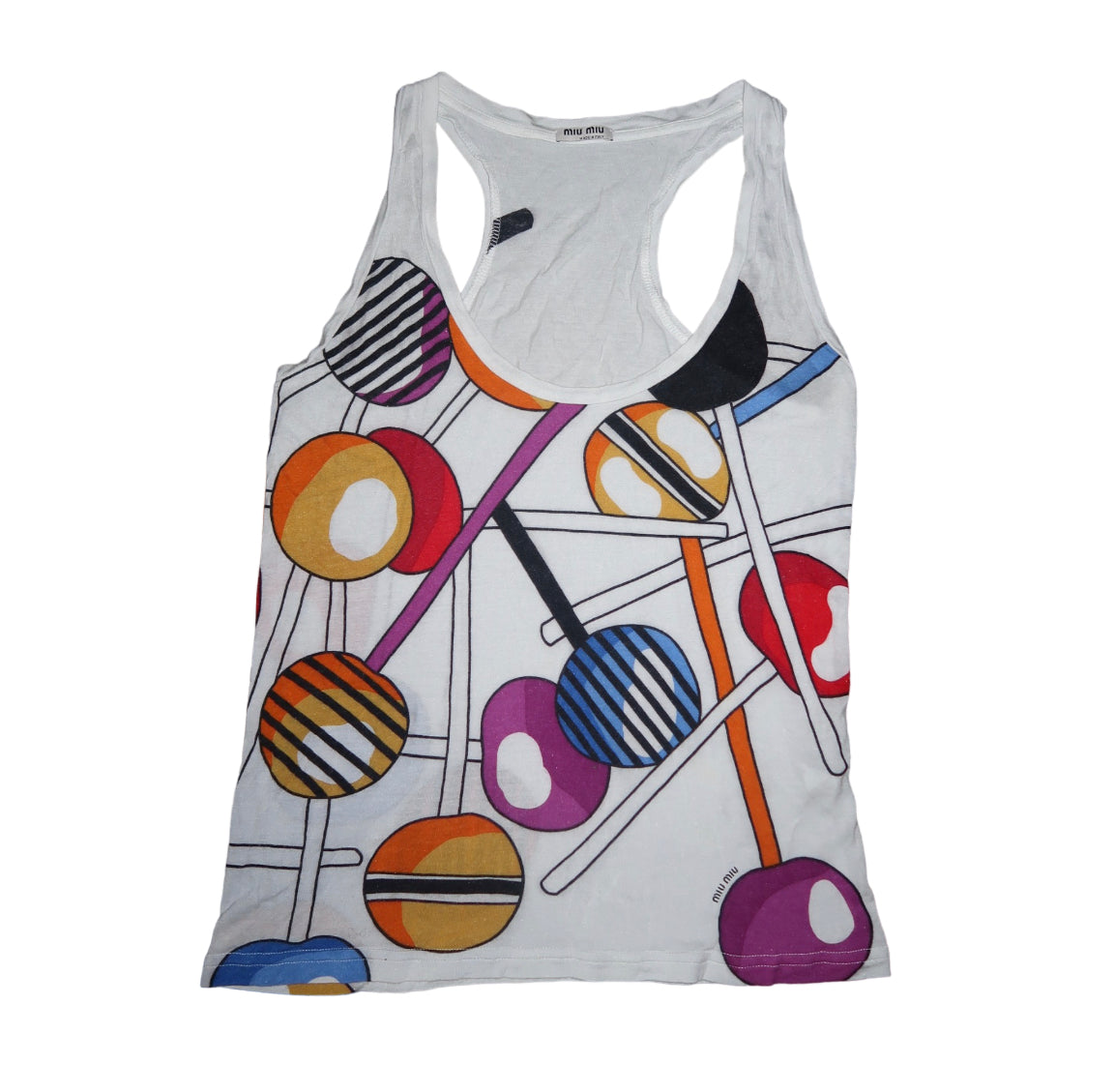 Miu Miu lollipop Tank Top