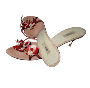 Prada 2002 Floral Heels