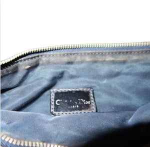 Christian Dior Miss Diorella 2001 Denim Blue Saddle Bag