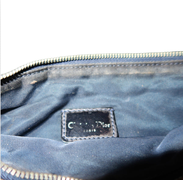 Christian Dior Miss Diorella 2001 Denim Blue Saddle Bag