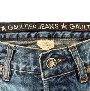 Jean Paul Gaultier Denim Skirt