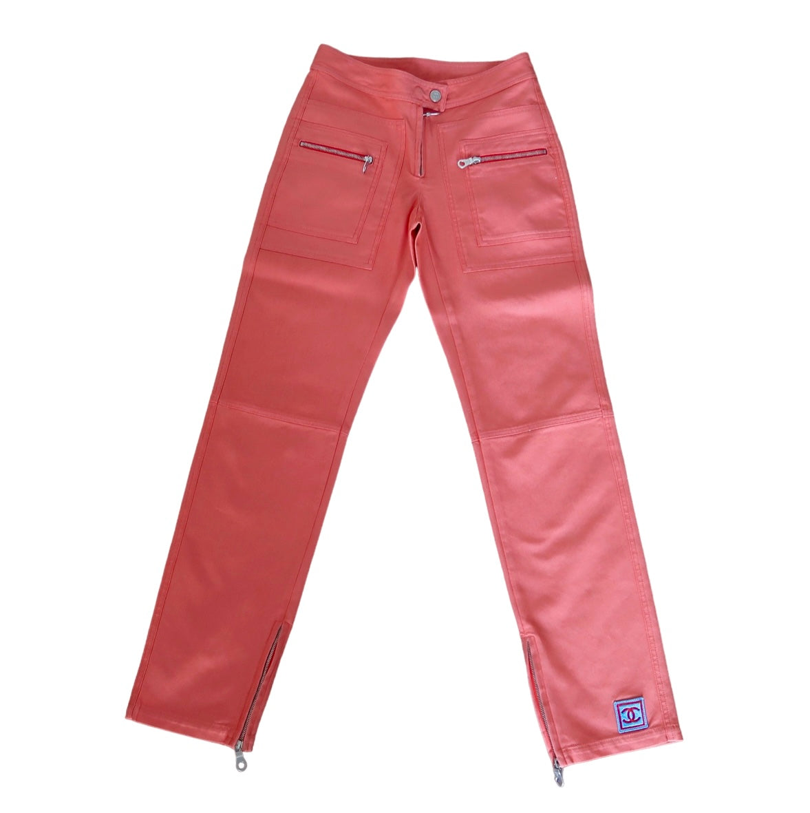 Chanel 2002 Sports Line Zipped detailed Pants