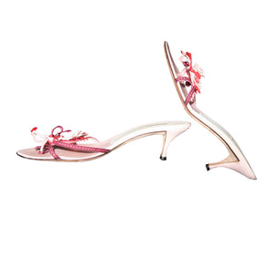 Prada 2002 Floral Heels
