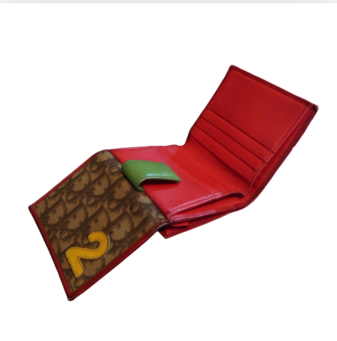 Christian Dior Trotter Rasta Wallet