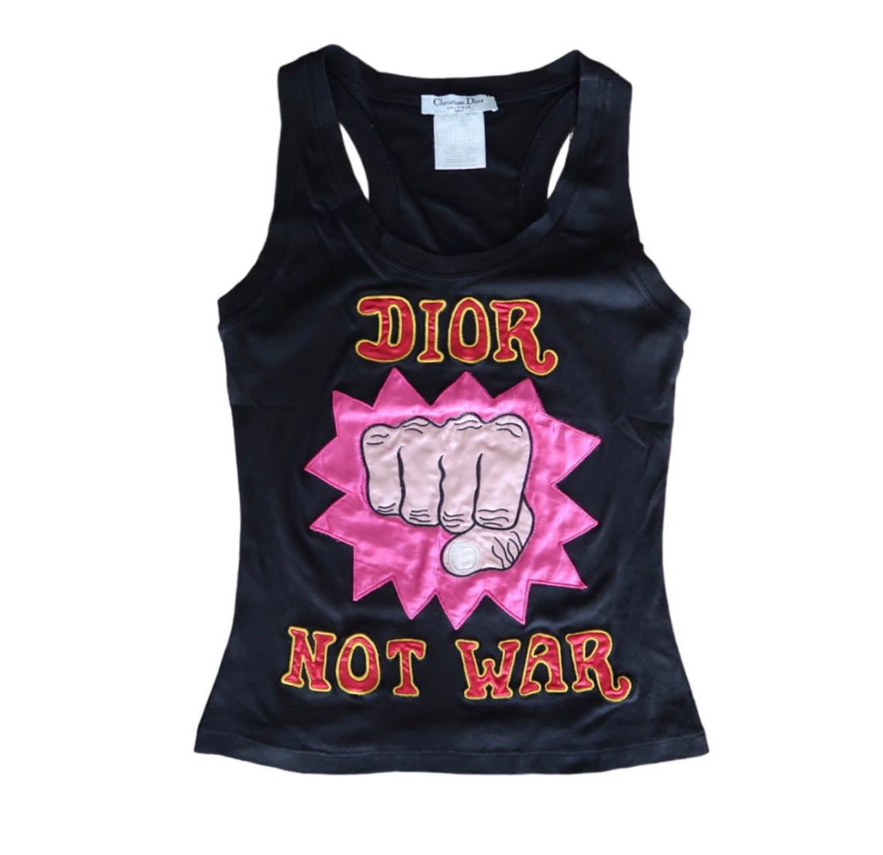 Christian Dior “DIOR NOT WAR” Tank