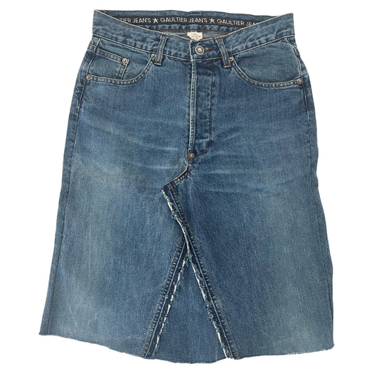 Jean Paul Gaultier Denim Skirt
