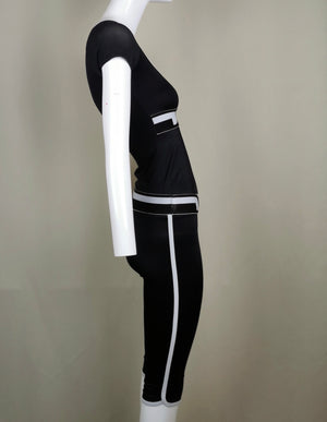 Dolce & Gabbana “D&G” T-Shirt and Leggings Set