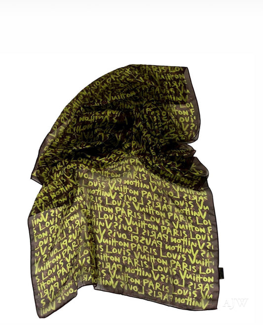 Louis Vuitton Stephen Sprouts scarf