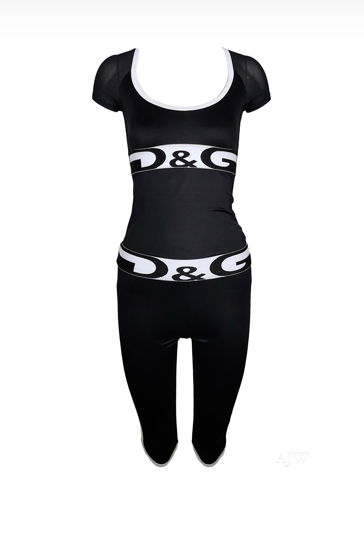 Dolce & Gabbana “D&G” T-Shirt and Leggings Set