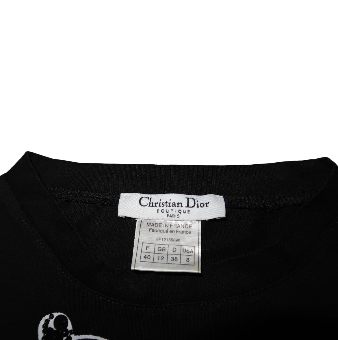 Christian Dior “ Hardcore” Boutique long-sleeve Shirt