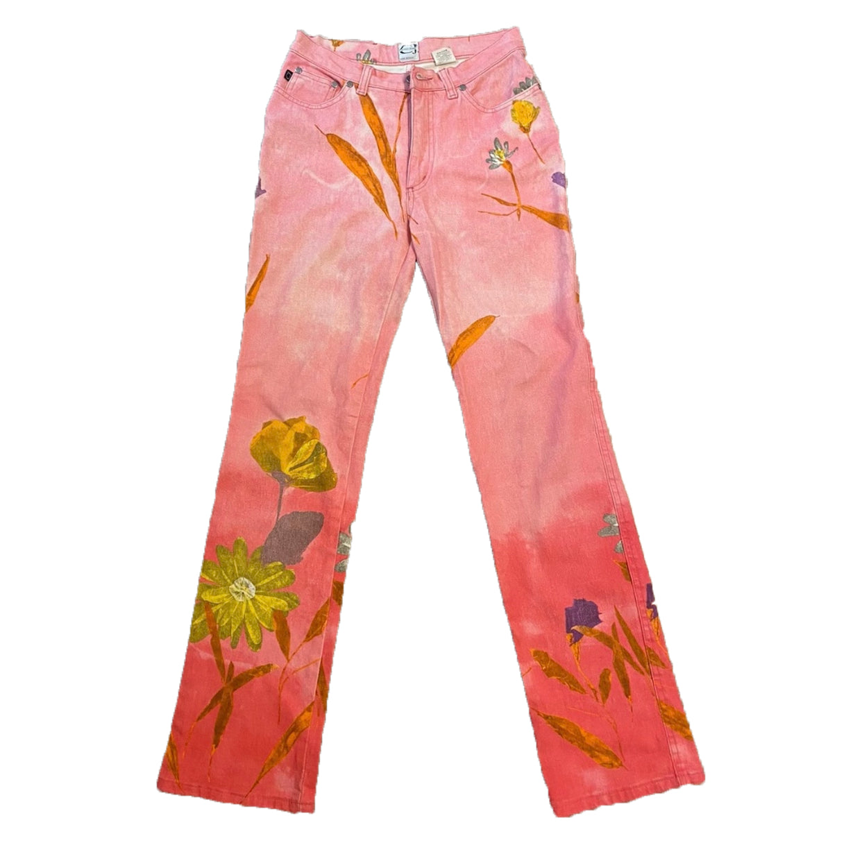 Roberto Cavalli Floral Print Pants