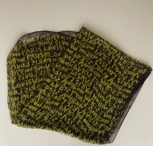 Louis Vuitton Stephen Sprouts scarf