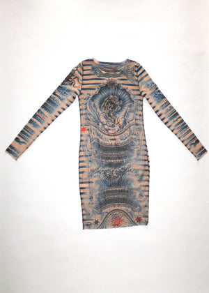 Jean Paul Gaultier Lindex Mesh Dress
