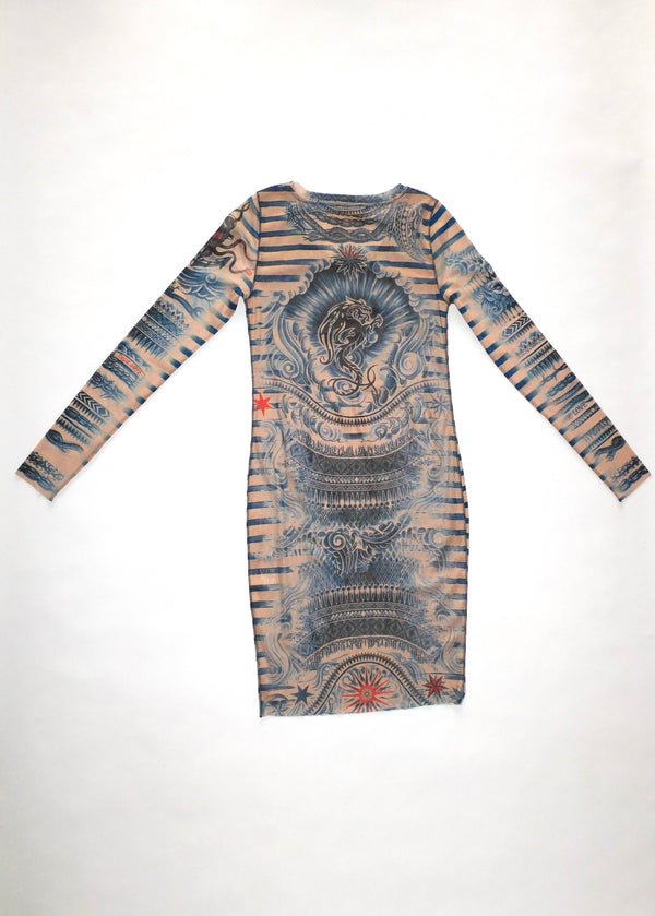 Jean Paul Gaultier Lindex Mesh Dress