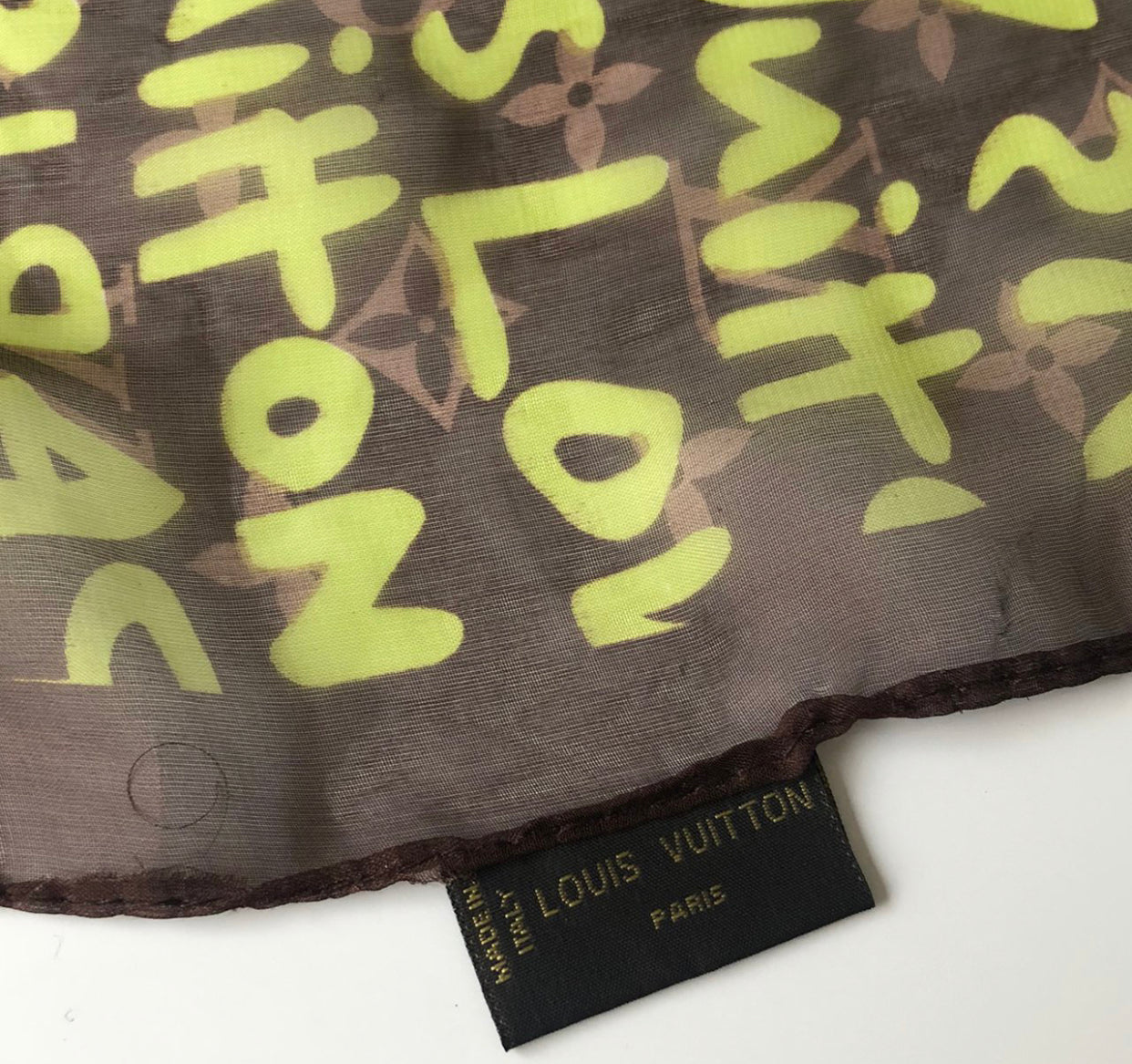 Louis Vuitton Stephen Sprouts scarf