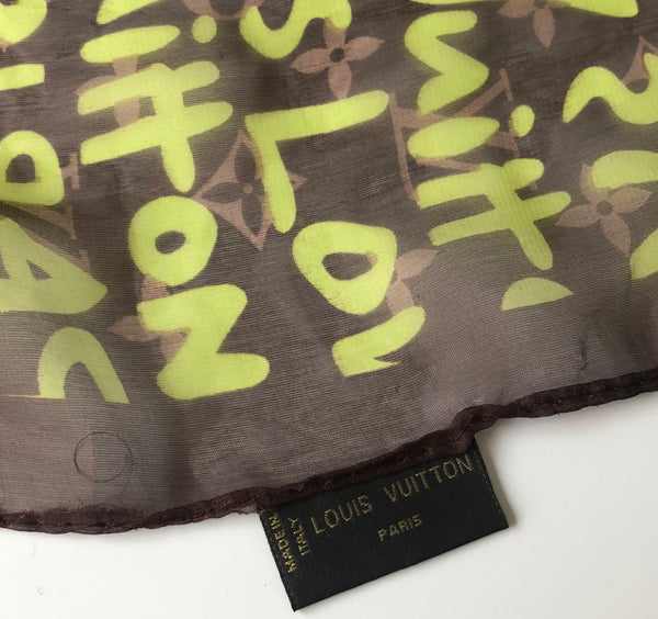 Louis Vuitton Stephen Sprouts scarf