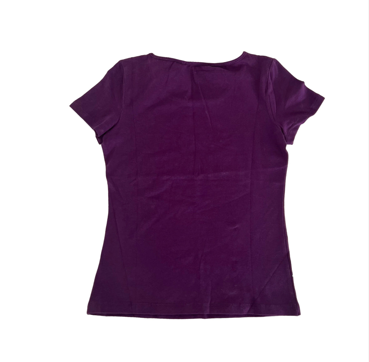 Christian Dior Rhinestone Purple Shirt