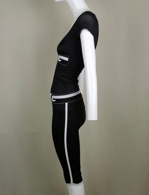 Dolce & Gabbana “D&G” T-Shirt and Leggings Set