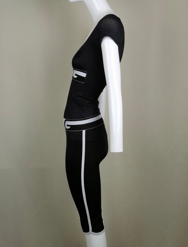 Dolce & Gabbana “D&G” T-Shirt and Leggings Set