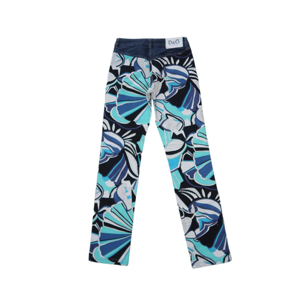 Dolce & Gabbana Floral Print Pants