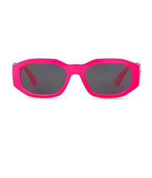 Versace 53MM Medusa Detail Oval Sunglasses