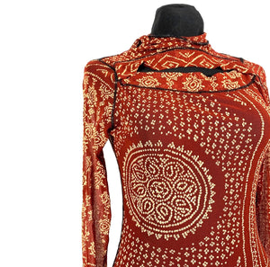 Jean Paul Gaultier Maille long sleeve hoodie shirt
