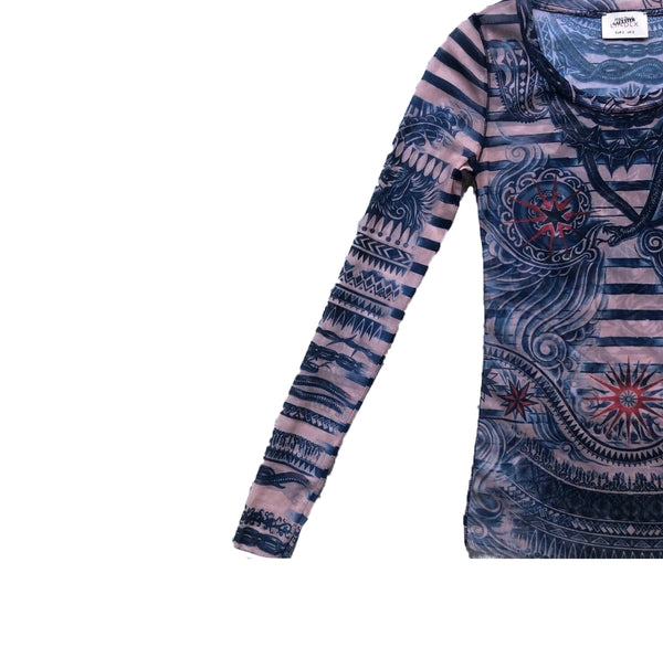 Jean Paul Gaultier Lindex Mesh Top
